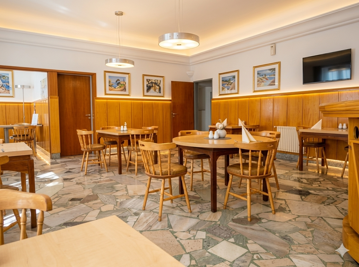Comedor y estar &mdash; Hotel Capri