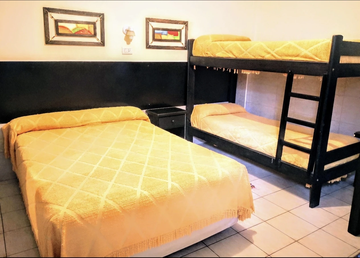 Habitación Cuádruple Familiar del Hotel Capri